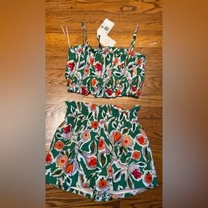 English Factory Multi 2pc Set NWT Boutique Vacation Spring Summer Resort Wear